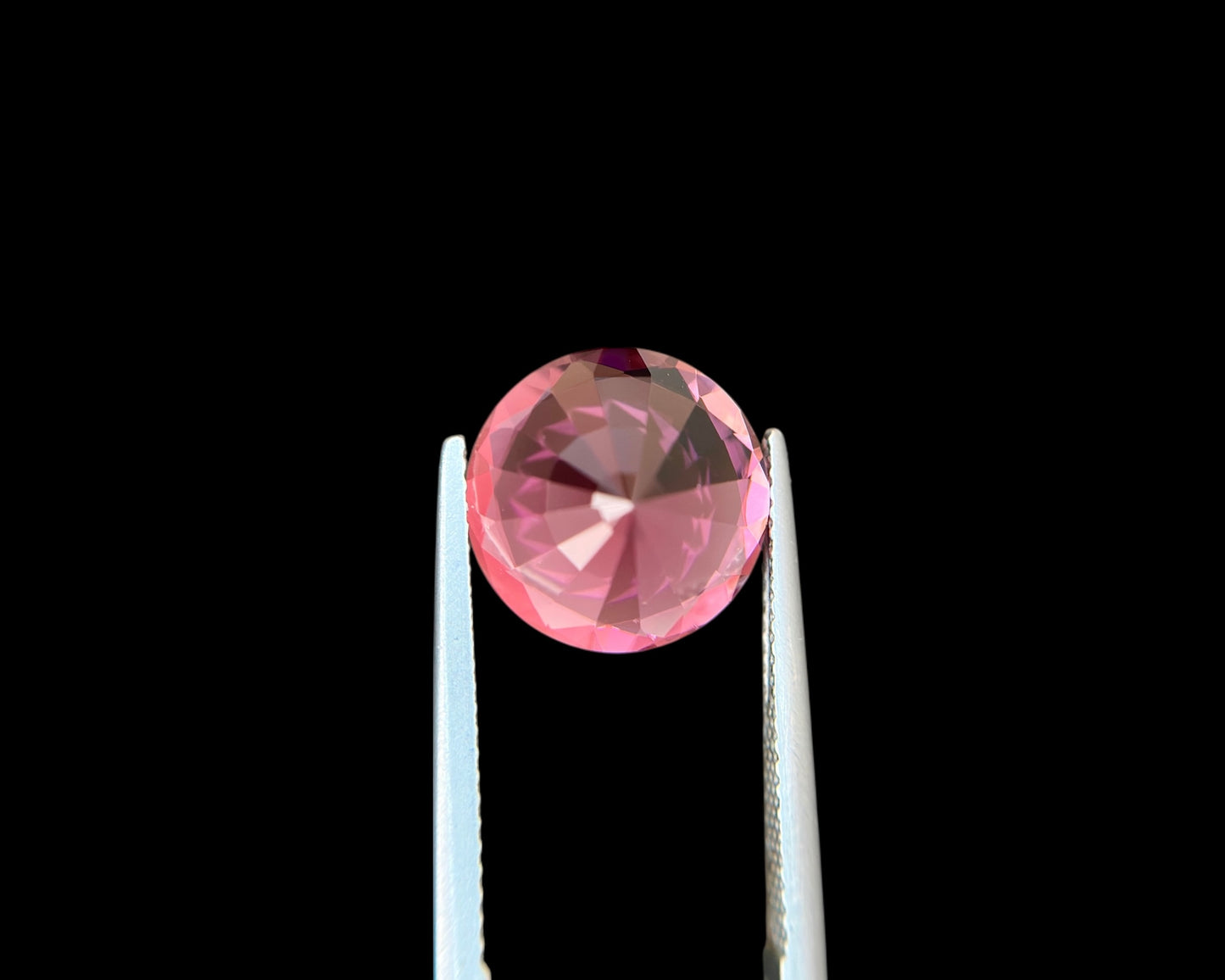 7.36 CT NATURAL RUBELITE PERFECT ROUND CUT