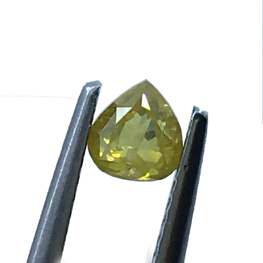 0.46Ct - IGI CERTIFIED - NATURAL FANCY YELLOW DIAMOND