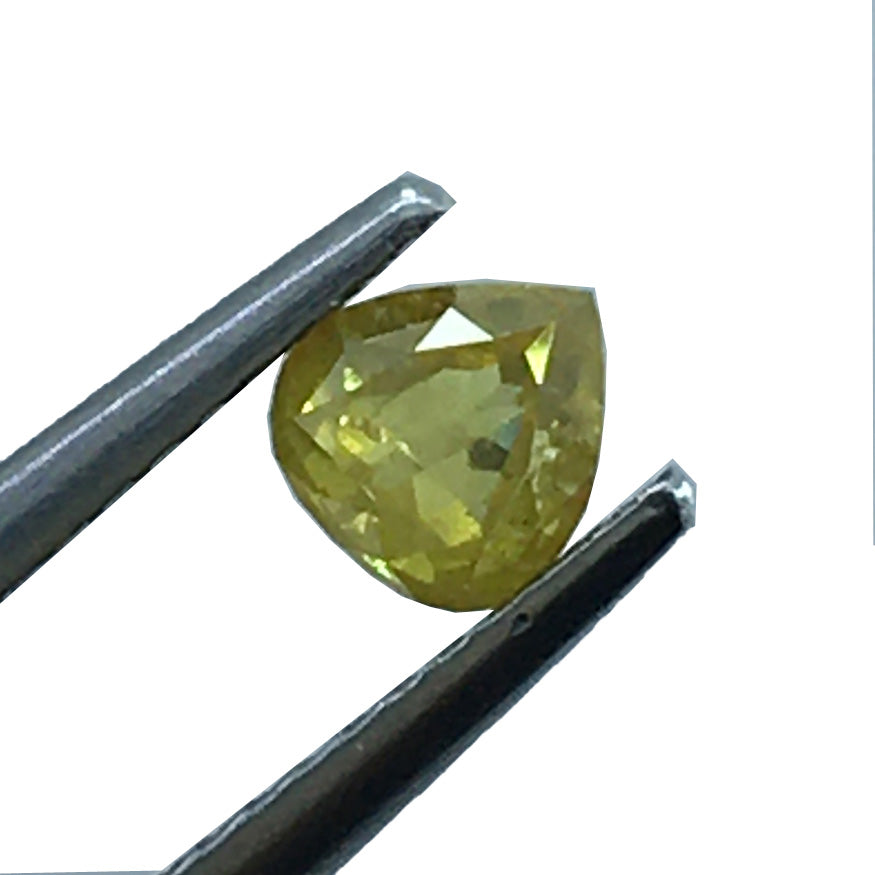 0.46Ct - IGI CERTIFIED - NATURAL FANCY YELLOW DIAMOND