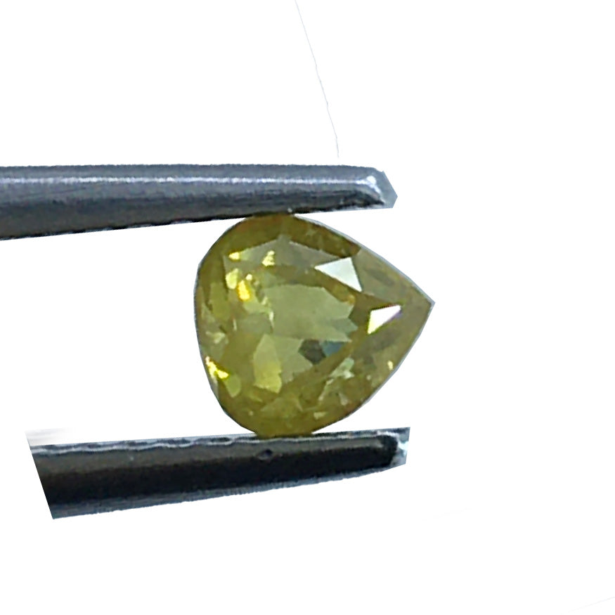 0.46Ct - IGI CERTIFIED - NATURAL FANCY YELLOW DIAMOND