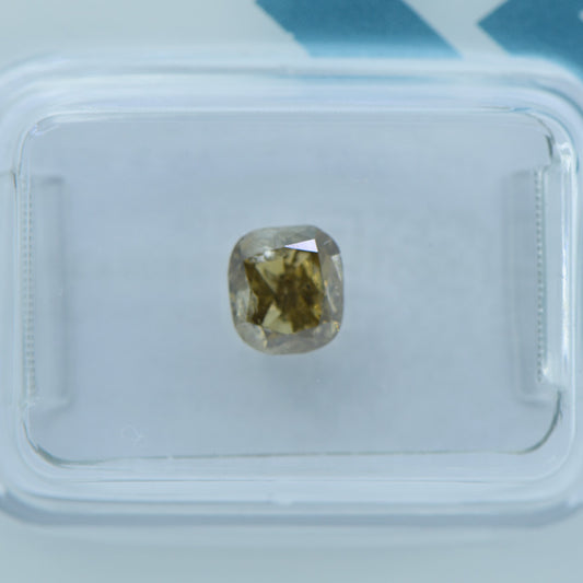 1.03Ct - NATURAL FANCY BROWNISH YELLOW DIAMOND- IGI CERTIFIED
