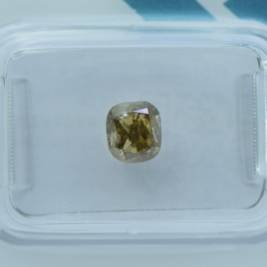 1.03Ct - NATURAL FANCY BROWNISH YELLOW DIAMOND- IGI CERTIFIED