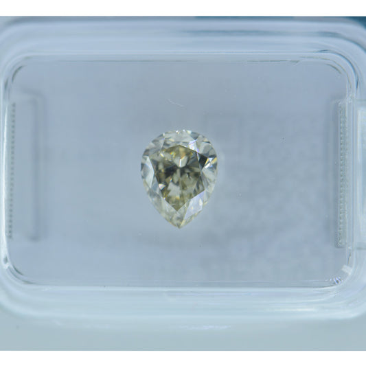 0.89Ct - NATURAL GREYISH YELLOW DIAMOND - IGI CERTIFIED