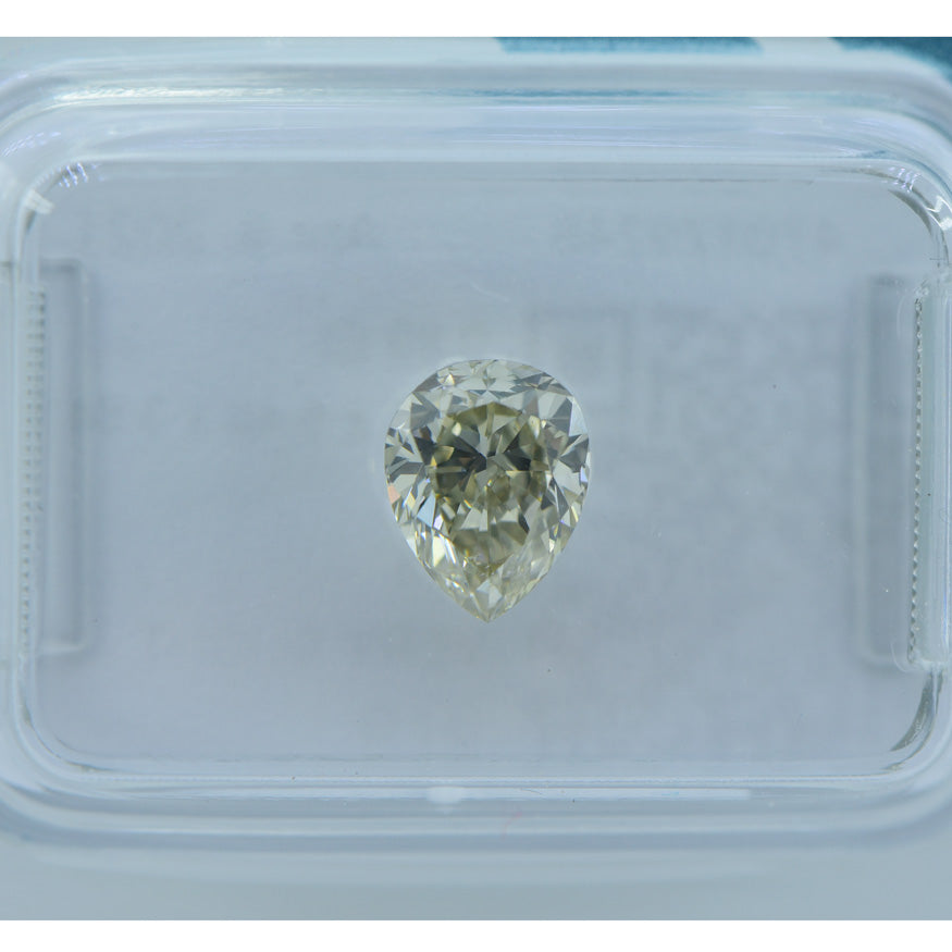 0.89Ct - NATURAL GREYISH YELLOW DIAMOND - IGI CERTIFIED