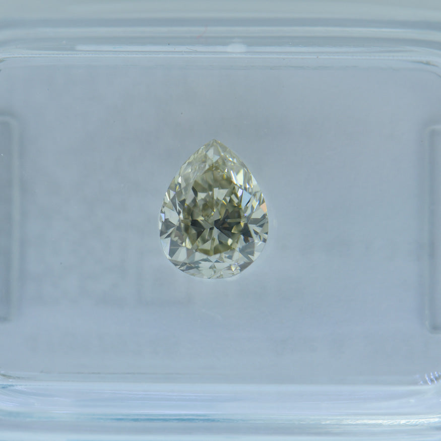 0.89Ct - NATURAL GREYISH YELLOW DIAMOND - IGI CERTIFIED