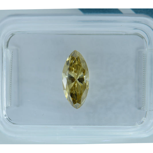 1.01 Ct- NATURAL FANCY YELLOW DIAMOND- IGI CERTIFIED