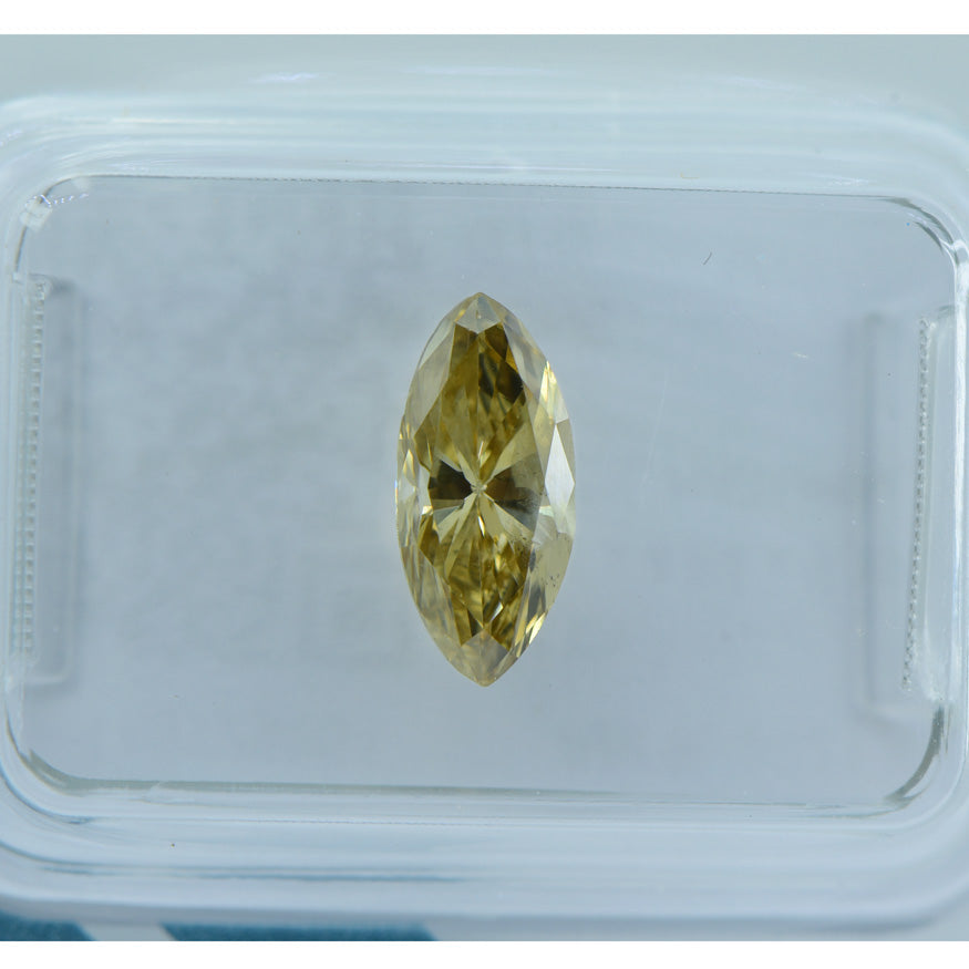 1.01 Ct- NATURAL FANCY YELLOW DIAMOND- IGI CERTIFIED