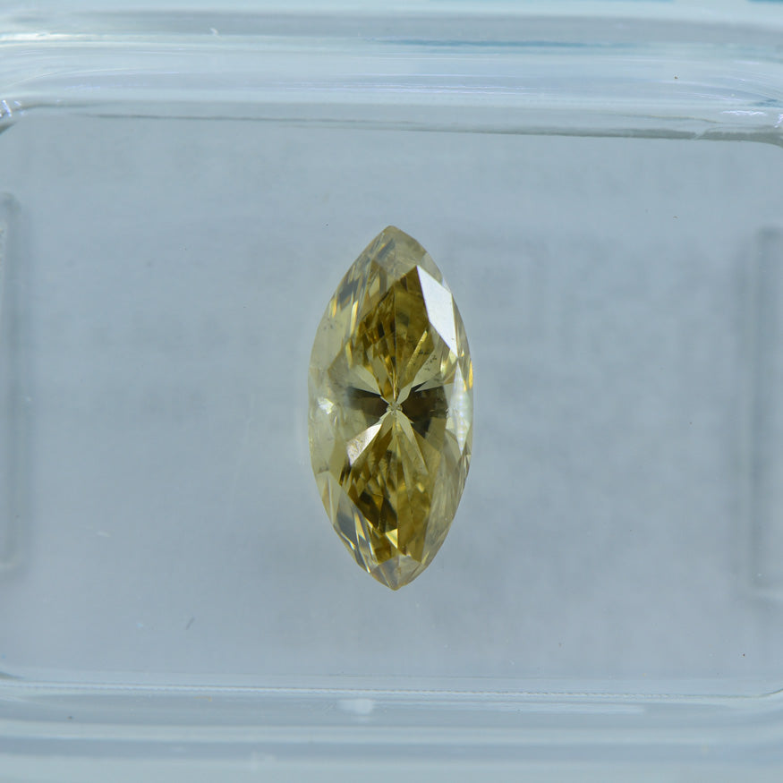 1.01 Ct- NATURAL FANCY YELLOW DIAMOND- IGI CERTIFIED
