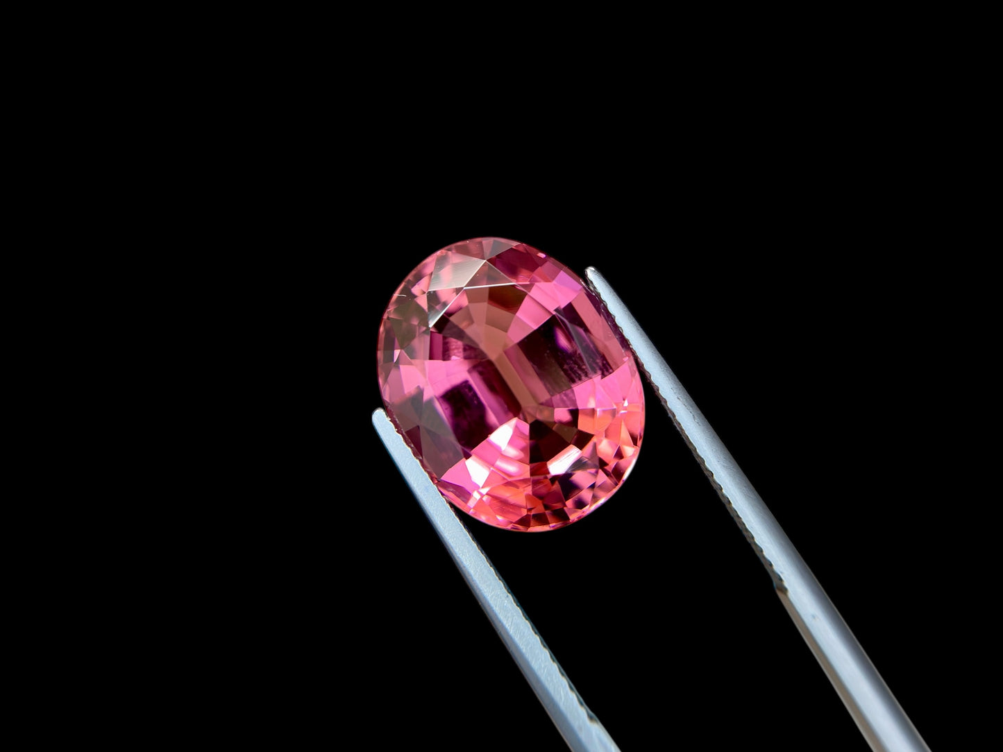 15.01 CT NATURAL RUBELITE PERFECT OVAL CUT