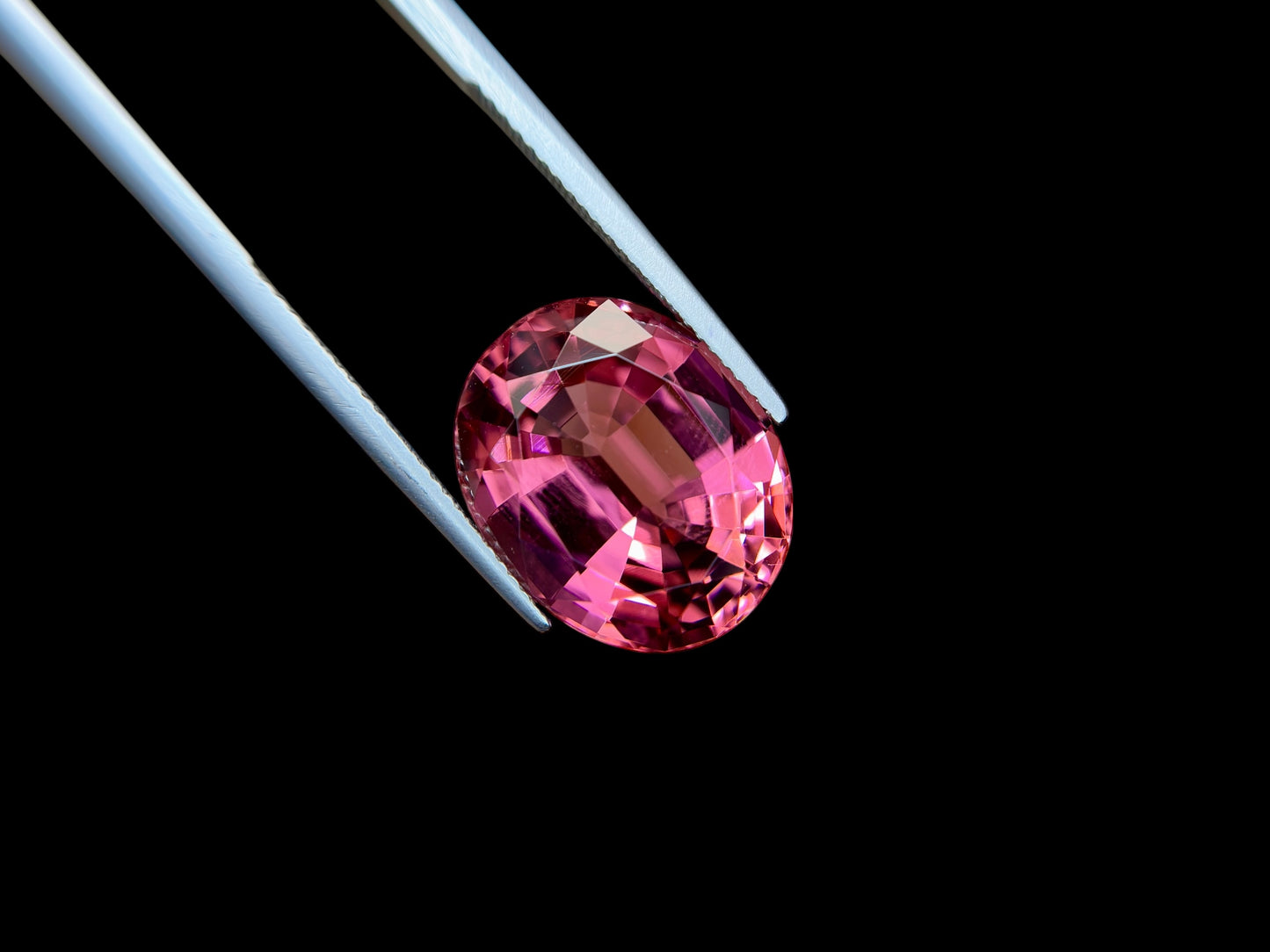 15.01 CT NATURAL RUBELITE PERFECT OVAL CUT