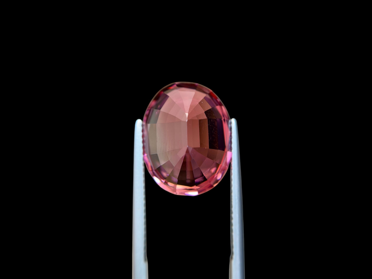 15.01 CT NATURAL RUBELITE PERFECT OVAL CUT