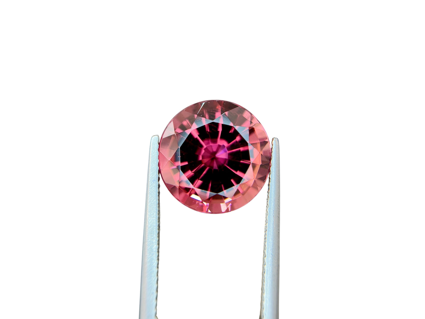 8.70 CT NATURAL RUBELITE PERFECT ROUND CUT