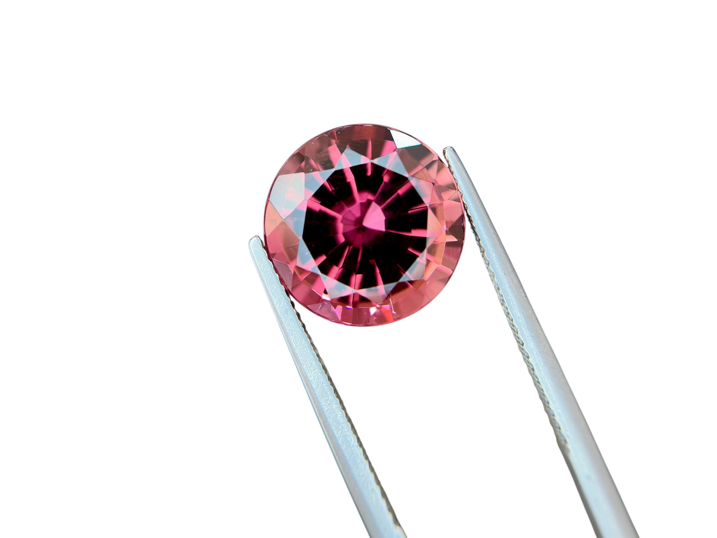 8.70 CT NATURAL RUBELITE PERFECT ROUND CUT