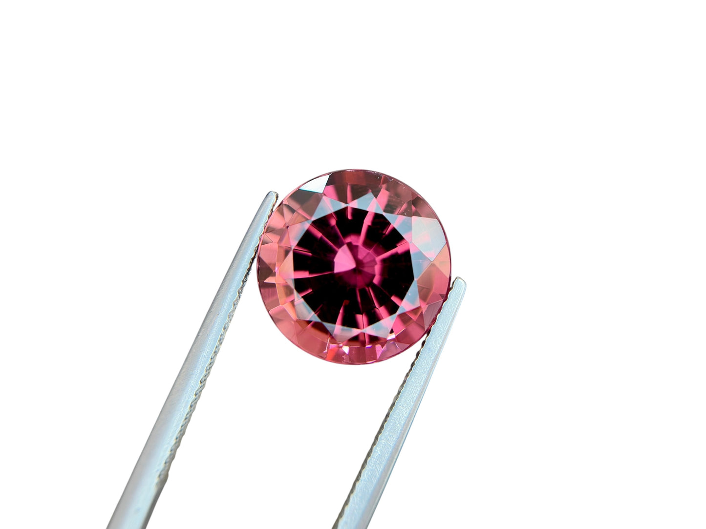 8.70 CT NATURAL RUBELITE PERFECT ROUND CUT