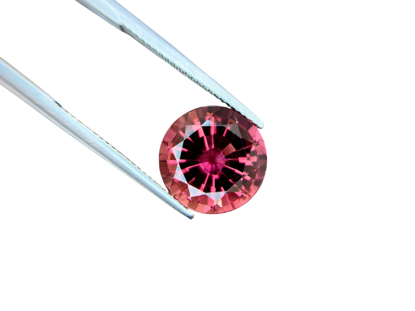 8.70 CT NATURAL RUBELITE PERFECT ROUND CUT