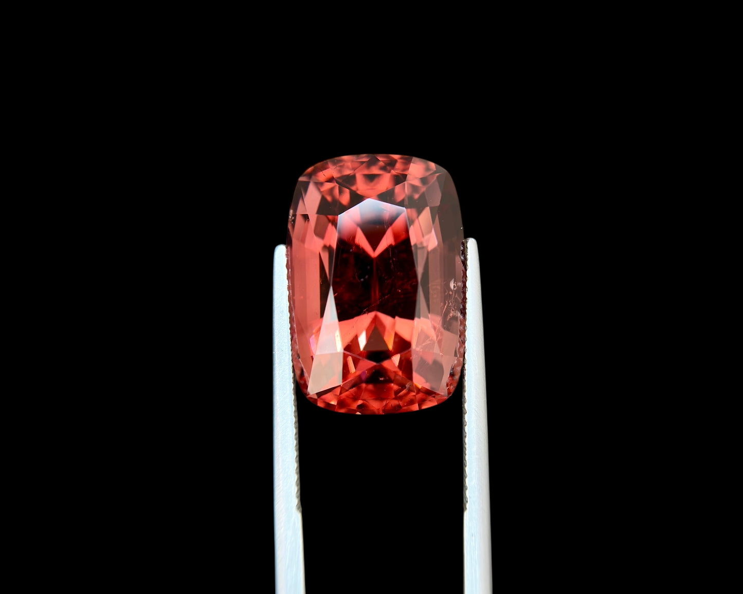 24.84 CT NATURAL TOURMALINE PERFECT CUSHION CUT