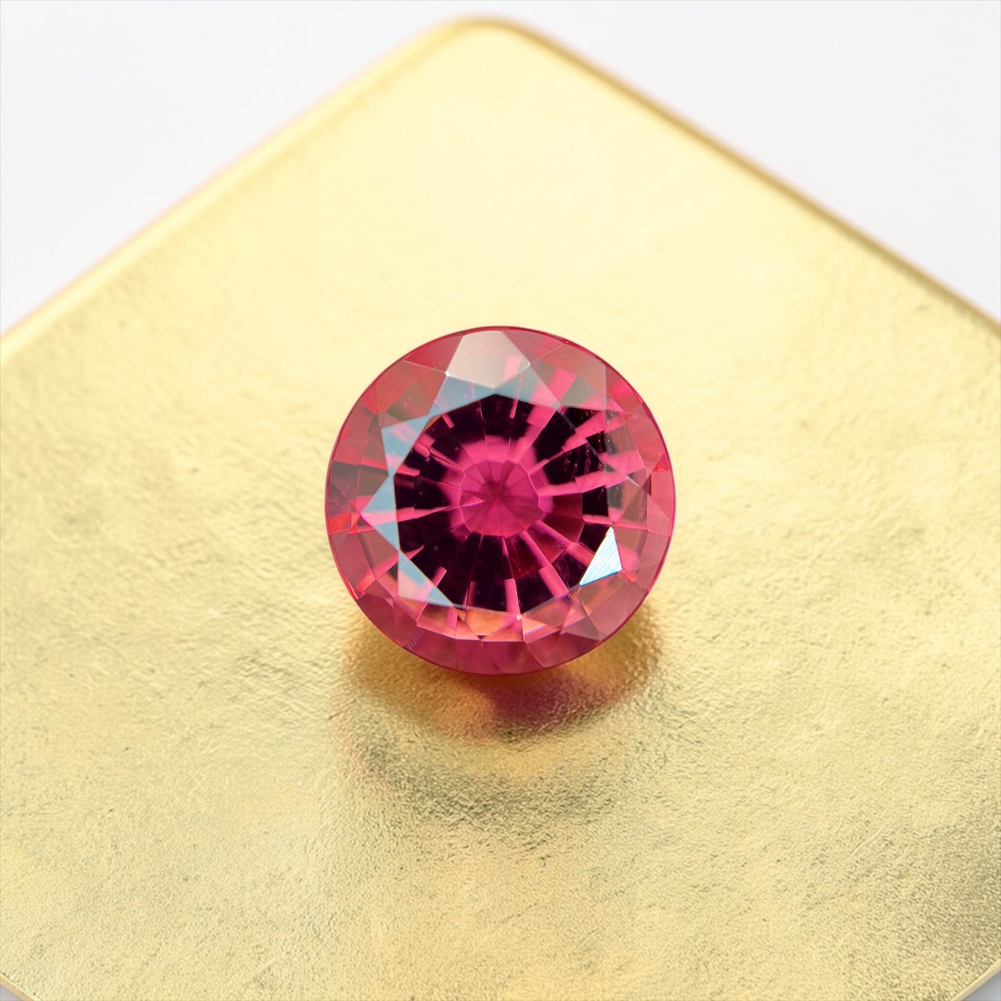 8.70 CT NATURAL RUBELITE PERFECT ROUND CUT