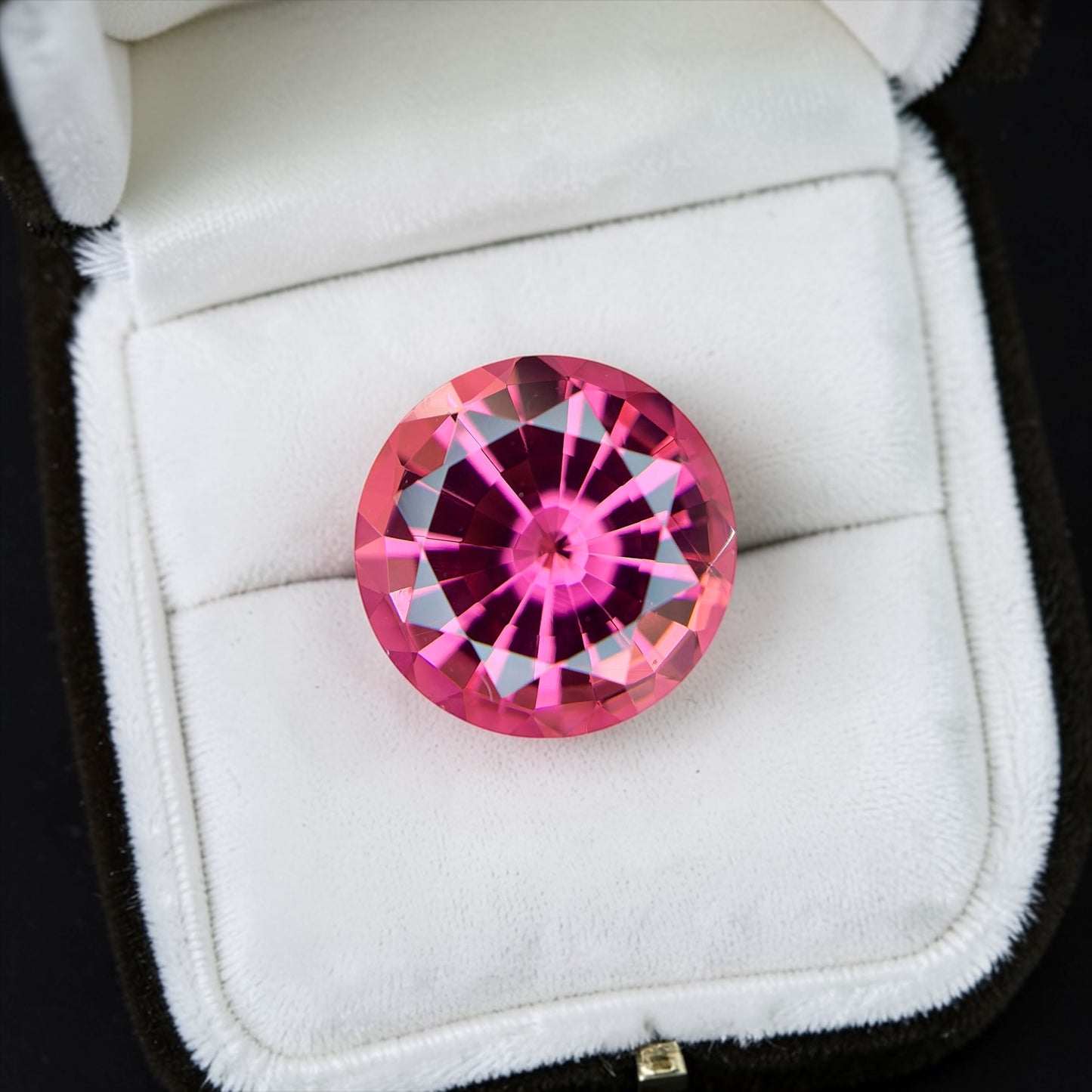 7.36 CT NATURAL RUBELITE PERFECT ROUND CUT