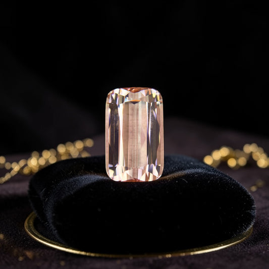 19.48 CT NATURAL PINK TOURMALINE PERFECT CUSHION CUT